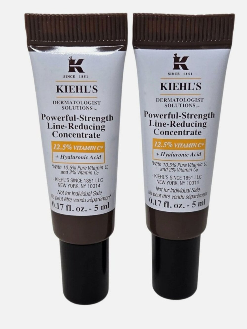 Kiehl's Powerful Strength Line Reducing Concentrate Serum x2